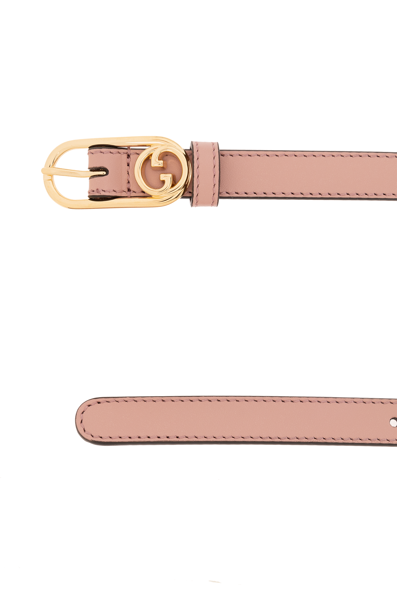 Gucci belt deals pink leather